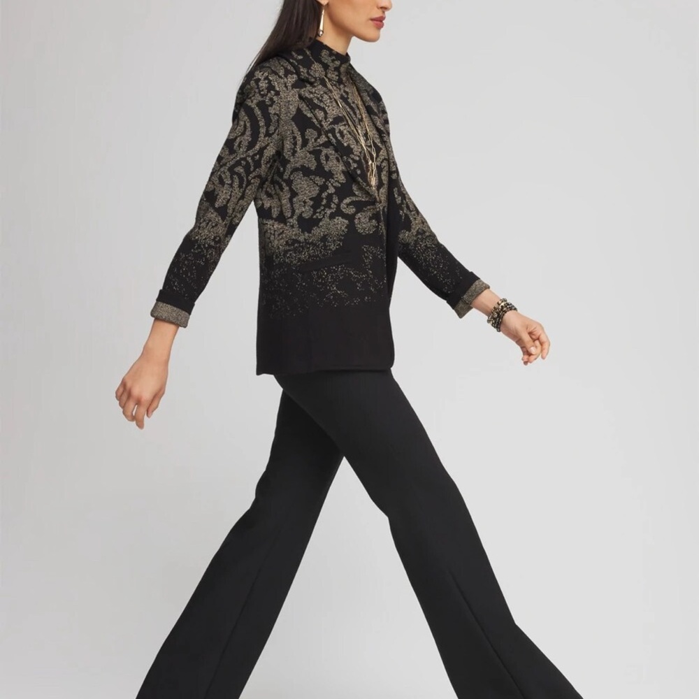 Chico's Black Wide Leg Jumpsuit
